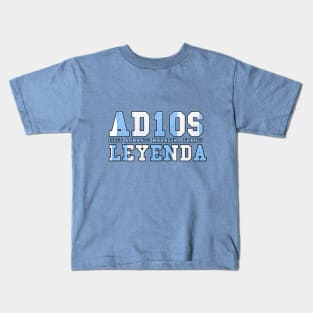 Adios Leyenda Diego Maradona 10 Kids T-Shirt